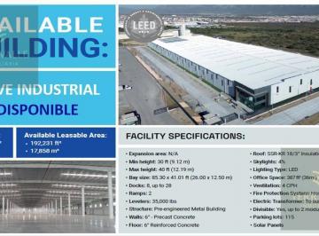 Nave industrial · 17858m² · Renta Nave Industrial