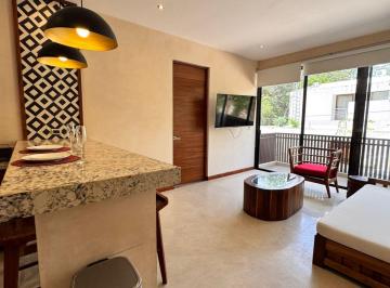 Departamento de 2 habitaciones, Tulum · Cómodo Departamento, a 7 Kms de Las Playa de Tulum.