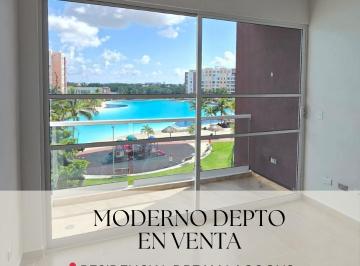 Departamento de 2 habitaciones, Benito Juárez · Moderno Departamento en Venta en Dream Lagoons