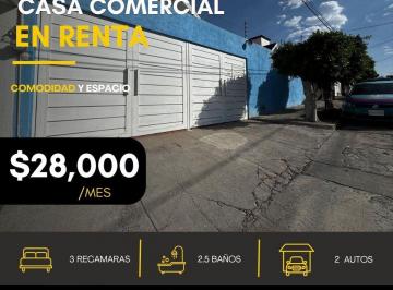 Casa de 3 habitaciones, León · Casa Comercial de Una Planta en Renta en Valle del Campestre