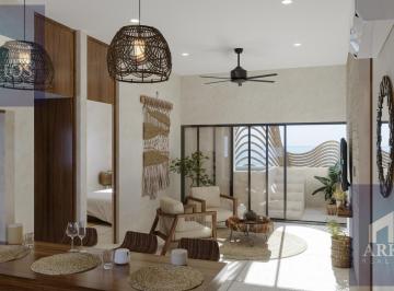 Departamento · 118m² · 3 Recámaras · Preventa Departamento 3 Recamaras con Look Off a 400 m del Mar de Tulum
