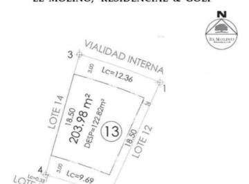 Terreno / Lote · 203m² · Terreno en El Molino Residencial y Golf