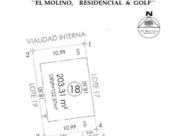 Terreno / Lote · 203m² · Terreno en El Molino Residencial y Golf