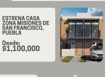 Casa de 2 habitaciones, Cuautlancingo · Casa en Venta, Preventa, Fracc Encuentro con La Guadalupana, Zona Misiones de San Francisco, Puebla