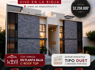 Departamento de 2 habitaciones, Puebla · Departamento Tipo Duet en La Rioja | Terraza Privada o Roof Top | Syrah