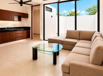 Casa · 96m² · 2 Recámaras · 2 Estacionamientos · Townhouse Amueblado en Renta en Santa Rita Cholul