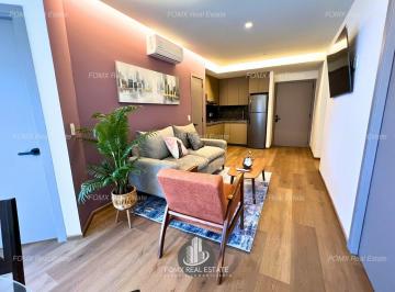 Departamento · 81m² · 2 Recámaras · 2 Estacionamientos · Departamento Amueblado en Renta en Grand Adamat