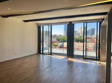 Departamento de 1 habitación, Cuauhtémoc · Penthouse Tipo Loft en Colonia San Rafael con Terraza 1 Recámara