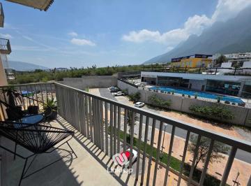 Departamento · 122m² · 2 Recámaras · 2 Estacionamientos · Departamento Amueblado en Cumbres Allegro Listo Para Habitar Monterrey Nl
