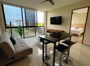 Departamento de 2 habitaciones, Solidaridad · Departamento en Renta en Zona Centro Maya, Playa del Carmen