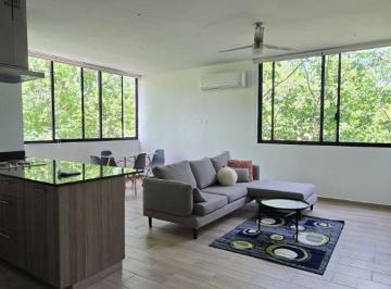 Departamento de 1 habitación, Mérida · Departamento Amueblado en Renta en Temozón Norte | El Sabino