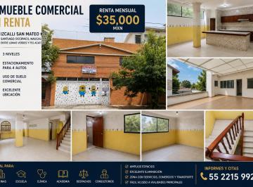 Oficina de 7 habitaciones, Naucalpan de Juárez · Inmueble Comercial en Renta | 3 Niveles | 4 Estacionamientos | Naucalpan | $35