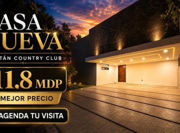 Casa de 3 habitaciones, Mérida · Estrena Casa Nueva en Yucatán Country Club por $65,000 Al Mes | La Mejor Oportunidad en Toh