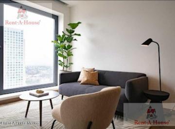 Departamento · 61m² · 1 Recámara · 1 Estacionamiento · Departamento Amueblado en Renta en Cuajimalpa de Morelos, Granjas Palo Alto Rt 25 - 153.