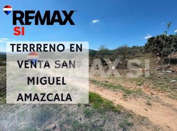 Terreno / Lote en Venta  Amazcala · Terreno Campestre en Venta San Miguel Amazcala
