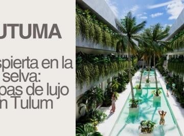 Departamento · 61m² · 2 Recámaras · 1 Estacionamiento · Departamento Tutuma. Departamento de 2 Recámaras con Sistema Lock - Off. Inversión Desde: $2,244,000 m