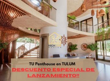 Departamento · 44m² · 1 Recámara · 1 Estacionamiento · Departamento Penthouse en Tulum