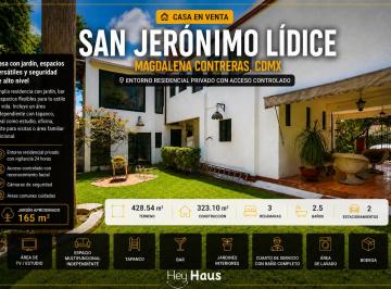 Casa de 4 habitaciones, La Magdalena Contreras · Casa en Venta en Condominio en San Jerónimo Lidice