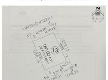 Terreno / Lote · 180m² · Terreno en El Molino Residencial y Golf