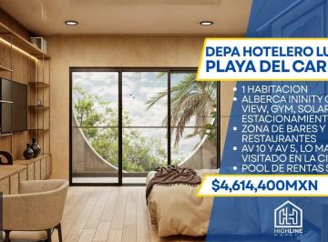 Departamento · 48m² · 1 Recámara · 1 Estacionamiento · Departamento en Venta, Auto Administrado, Playa del Carmen, Pool Rentas Seguras, Alto Roi, Inversion