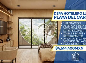 Departamento · 48m² · 1 Recámara · 1 Estacionamiento · Departamento en Venta, Auto Administrado, Playa del Carmen, Pool Rentas Seguras, Alto Roi, Inversion