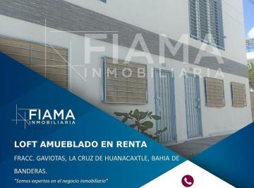 5aceaca3ba39fae97454bae0c4e798cb1b3d5efc6f126248af66e0acd7aa6dbf · Loft Amueblado en Renta en Fracc. Gaviotas, Bahia de Banderas. (F)