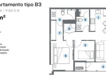 Departamento · 67m² · 1 Recámara · Estupendo Departamento en Venta Al Sur del Area Metropolitana de Monterrey Nl