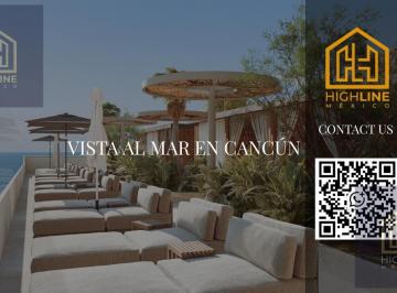 Departamento · 102ha · 1 Recámara · 1 Estacionamiento · Departamento Vista Al Mar en Cancún, Alberca, Roi, Oportunidad