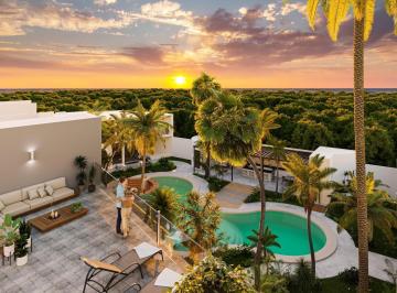 Departamento · 120ha · 2 Recámaras · 1 Estacionamiento · Preventa de Departamento en Cozumel con Jardín 2 Habitaciones|cerca del Mar!
