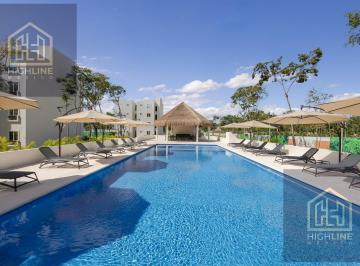 Departamento · 84m² · 2 Recámaras · 1 Estacionamiento · Departamento en Venta en Playa del Carmen 2 Habitaciones, Alberca, Oportunidad