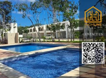 Casa · 91m² · 3 Recámaras · 1 Estacionamiento · Casa en Playa del Carmen 2 Habitaciones, Alberca, Roi, Inversión