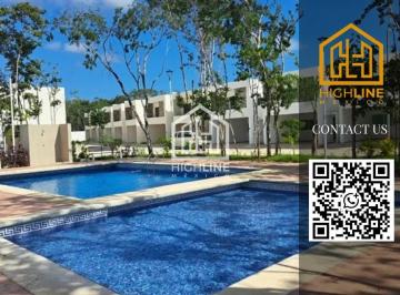 Casa · 91m² · 3 Recámaras · 1 Estacionamiento · Casa en Playa del Carmen 2 Habitaciones, Alberca, Roi, Inversión