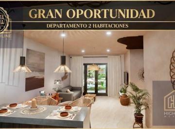Departamento · 91m² · 2 Recámaras · Departamento Exclusivo de 1 Habitacion con Alberca y Yoga