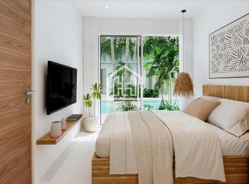 Departamento · 60m² · 2 Recámaras · 1 Estacionamiento · Departamento en Tulum Cerca de La Playa!