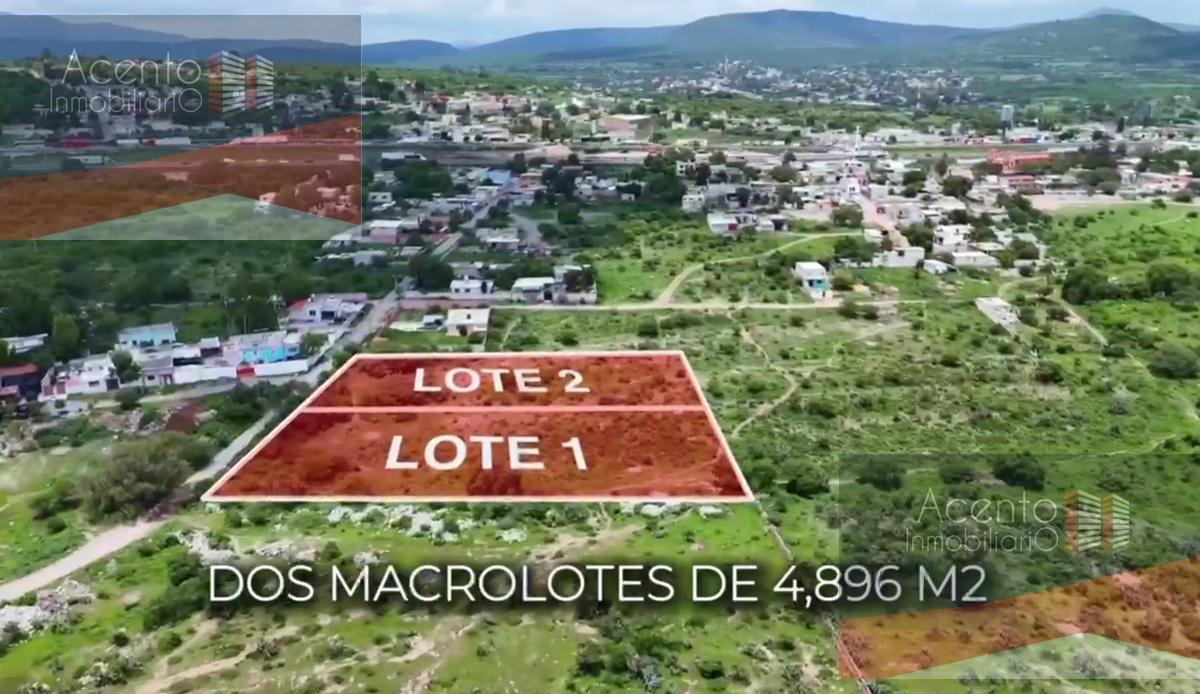 Large Lots of 4,892 m² in Palmillas, San Juan del Río, Querétaro.