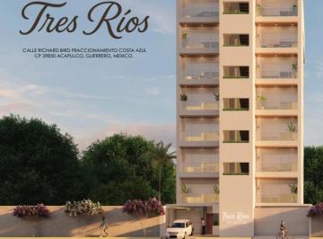 Departamento · 126m² · 3 Recámaras · 1 Estacionamiento · Departamentos de 3 Recamaras, en Preventa en Costa Azul Acapulco, $3,300,000 Pesos, 126 m²
