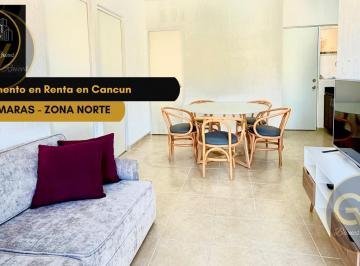 Departamento · 2 Recámaras · 1 Estacionamiento · Departamento de 2rec en Renta, Zona Norte, Cancún