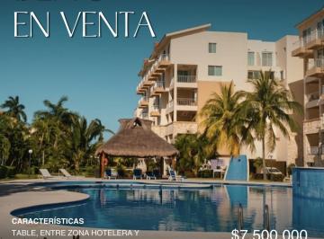 Departamento · 200m² · 3 Recámaras · 2 Estacionamientos · Departamento en Venta de 200 m² en Table, Cancún