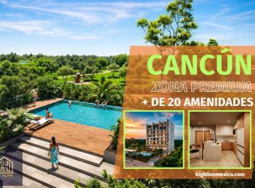 Departamento · 78m² · 2 Recámaras · 2 Estacionamientos · Departamento de 2 Recámaras con Vista Al Campo de Golf. Amenidades Premium. Cancún.