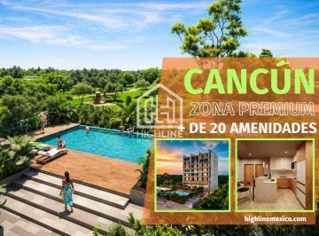 Departamento · 78m² · 2 Recámaras · 2 Estacionamientos · Departamento de 2 Recámaras con Vista Al Campo de Golf. Amenidades Premium. Cancún.