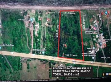 Terreno comercial , Alvarado · Terreno de Carretera a Playa en La Riviera Veracruzana