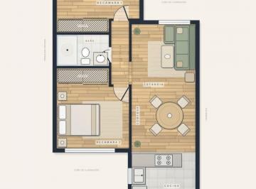 Departamento de 2 habitaciones, Benito Juárez · Oportunidad Para Inversionistas | Suite en Venta 2 Recamaras en Col Valle Centro, Ideal Para Jovenes