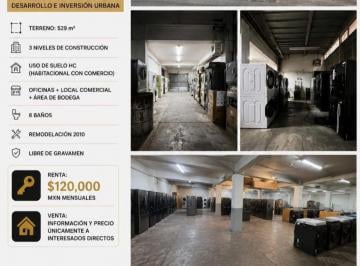 Bodega comercial , Cuauhtémoc · Bodega en Venta o Rentacolonia Doctores, Alcaldía Cuauhtémoc, Ciudad de México