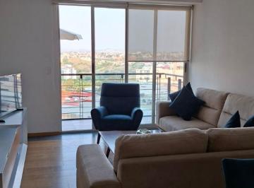 Departamento de 3 habitaciones, San Andrés Cholula · Departamento Amueblado en Renta en High Towers Elite – Sonata, Lomas de Angelópolis, Puebla.