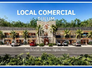 DEDUCIBLE 100 % · Local Comercial en Tulum 60 m². Aprovecha Precio de Preventa. a 5 Minutos del Nuevo Centro Comercial