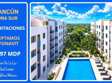 Departamento · 80m² · 3 Recámaras · 1 Estacionamiento · Precio de Lanzamiento! Departamento de 3 Recámaras, Entrega Inmediata. Ideal Para Airbnb. Cancún.