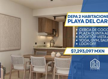 Departamento · 81m² · 2 Recámaras · 1 Estacionamiento · Departamento 2 Habitaciones Lock Off en Venta Playa del Carmen, Av 10