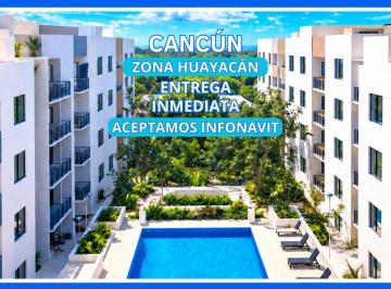 Departamento · 80m² · 3 Recámaras · 1 Estacionamiento · Oportunidad de Inversión. Departamento de 3 Recámaras, Entrega Inmediata. Acepta Infonavit. Cancún.