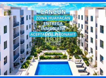 Departamento · 80m² · 3 Recámaras · 1 Estacionamiento · Oportunidad de Inversión. Departamento de 3 Recámaras, Entrega Inmediata. Acepta Infonavit. Cancún.