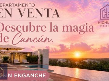 Departamento · 57m² · 1 Recámara · 1 Estacionamiento · Invierte en Cancún | Departamento con Terraza y Excelente Ubicación